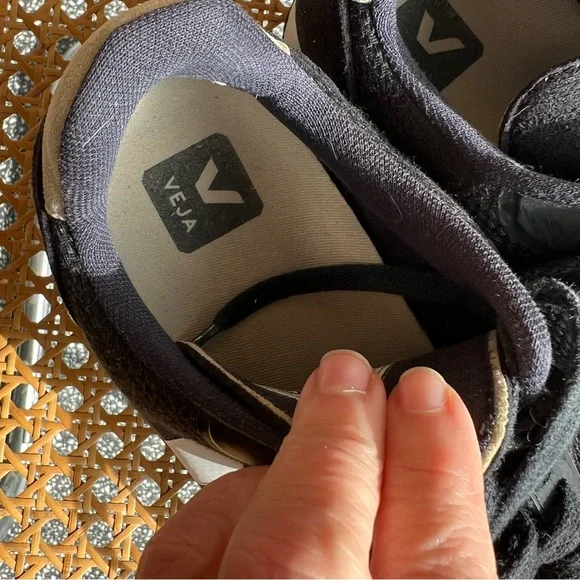 Veja Black and White Sneakers - Picture 9 of 12